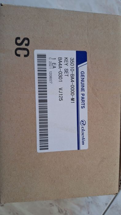 Kit chave Daelim Roadwin 125 Fi