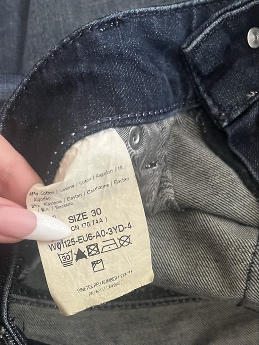 Винтажные джинсы Guess premium на низкой посадке