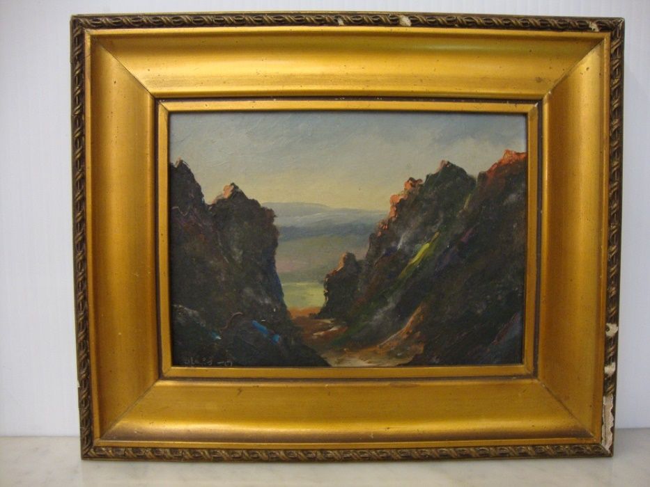 Quadro a óleo, Autor: PEDRO OLAIO