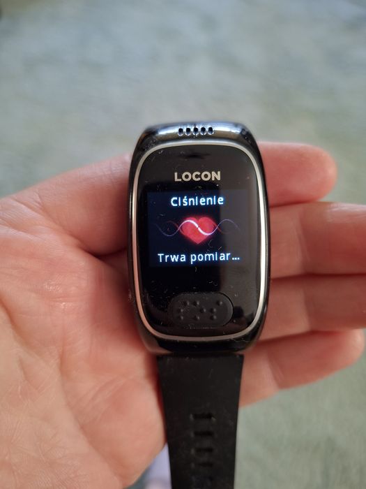 Opaska SOS Locon Zegarek Telefon GPS