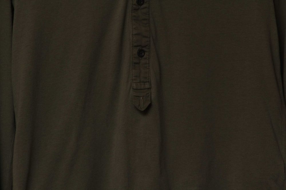 AllSaints рр S кофта лонгслив из хлопка, убирающийся воротник