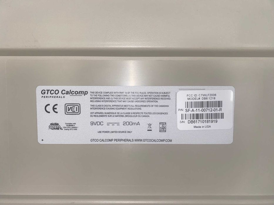 Mesa Digitalizadora + Acessórios