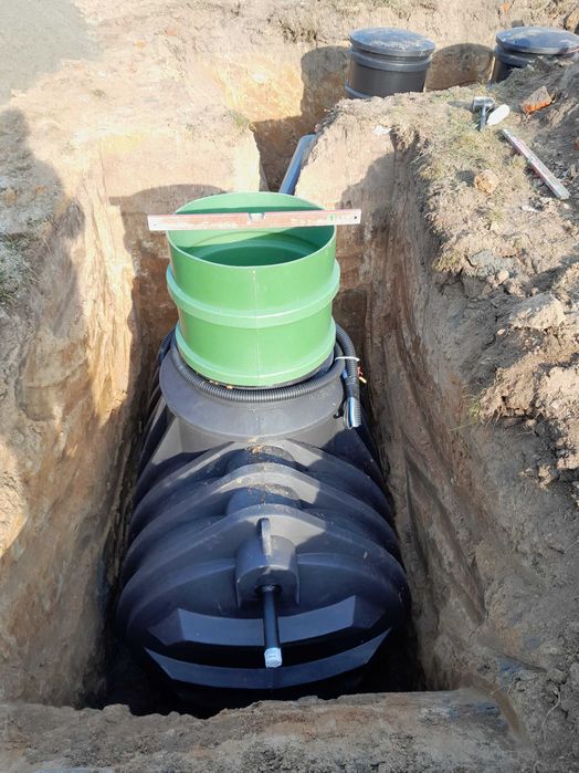 ekologiczna oczyszczalnia drenażowa 3500l, 2-6 osób