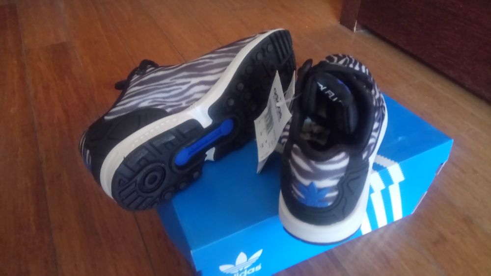 ADIDAS Buty damskie ZX FLUX DECON zebra rozm.38