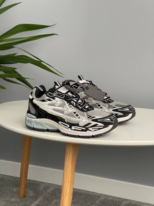 36-45 р кросівки Off White Be Right Back Grey Black