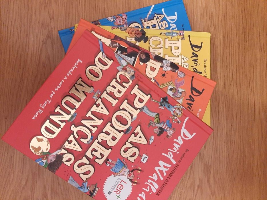 As piores crianças do mundo - David Walliams (como novos)