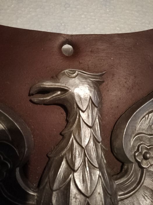Orzeł bez korony,relikt PRL . Odlew metalowy. Dla kolekcjoneròw.Unikat
