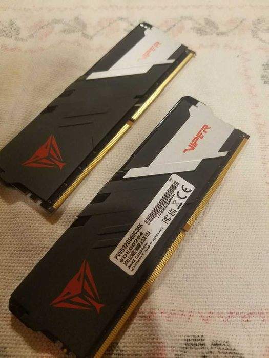 ‼️Гарантiя•DDR5 5600–6400 MHz, 16/32 Gb, (1x16/2x16). Таймiнги CL32–36