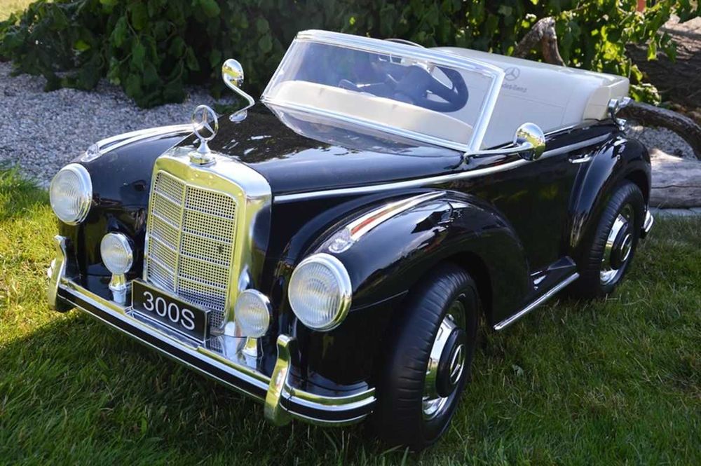 BAWIBUS.PL Auto samochód na akumulator Mercedes Benz 300S Retro autko