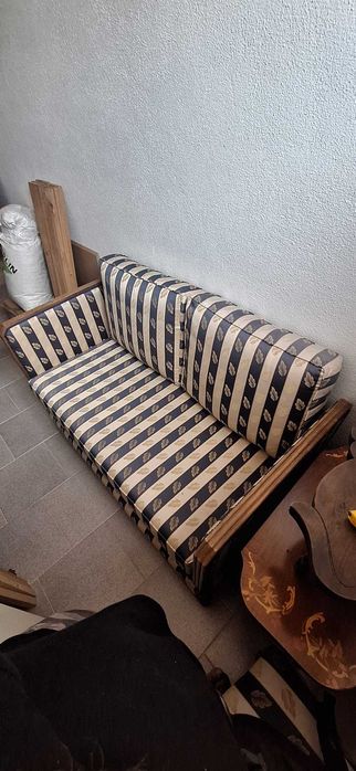 Sofá Cama antigo (vintage) - cama de solteiro