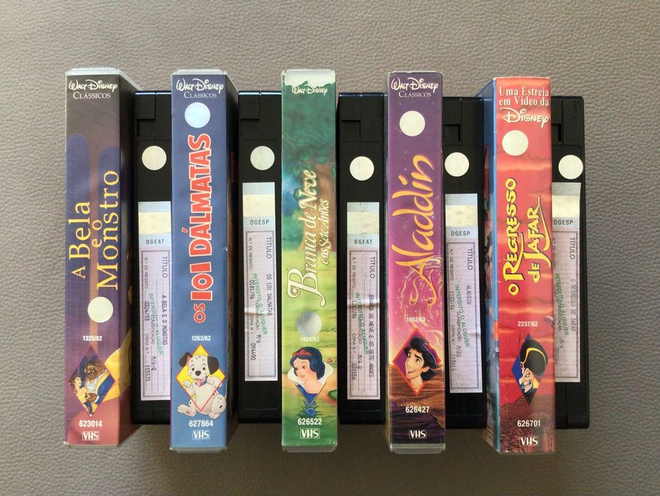 Cassetes VHS Walt Disney