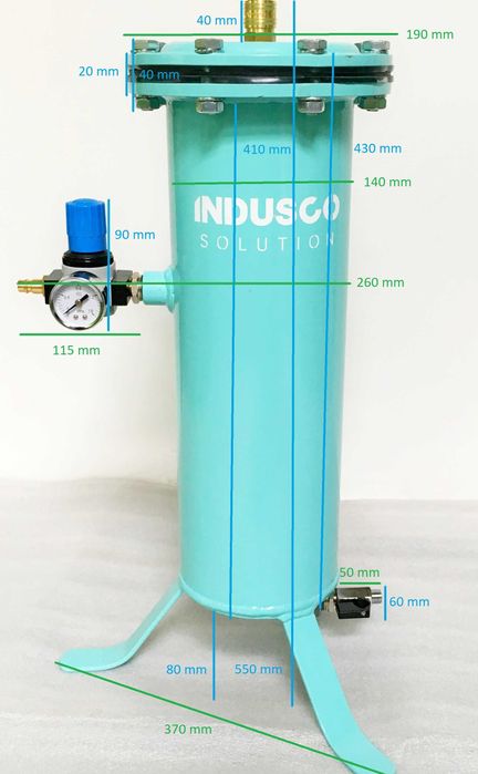 Filtr powietrza oddechowego LPO-3.1 do piaskowania