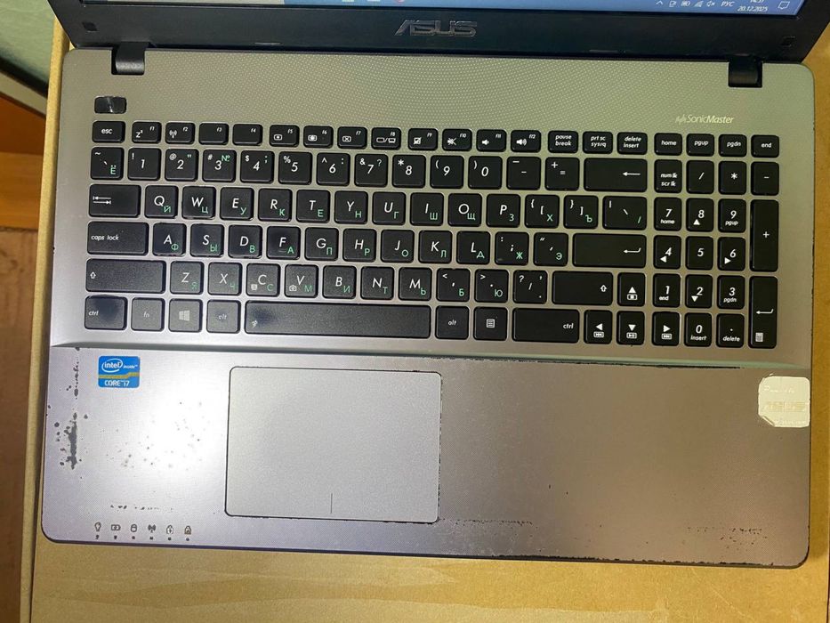 Ноутбук Asus X550CC Core i7, Nvidia geforce 720m, 12 гб ОЗУ
