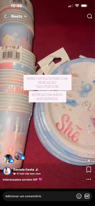 Artigos Cha revelacao