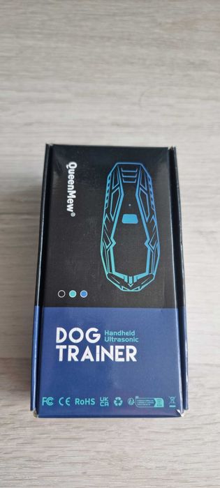 Ультразвуковий антилай QueenMew Dog Trainer відлякувач собак дресирування анти гавкіт ультразвуковой отпугиватель собак антилай тренер