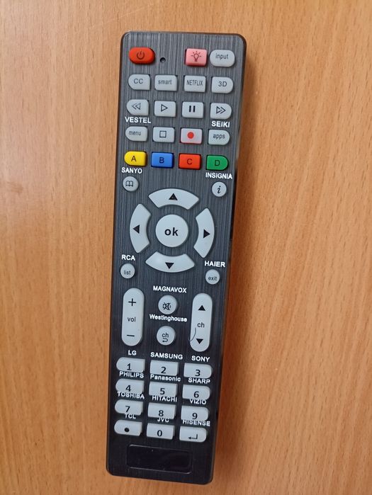 Illuminated Universal Remote Control64283921427331121