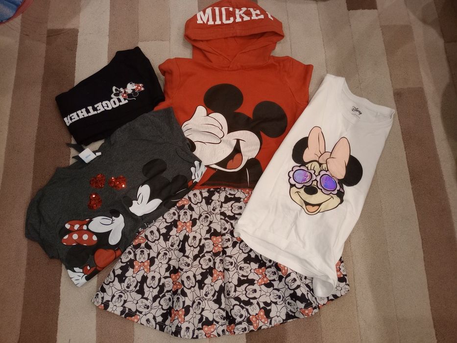 Disney MICKEY super zestaw bawełniany 146-152bluzka i getry 146