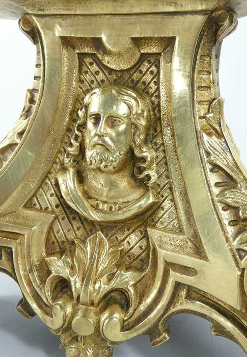 LICHTARZ świecznik mosiądz Jezus Maryja Oko Amor 72 cm PASCHAŁ