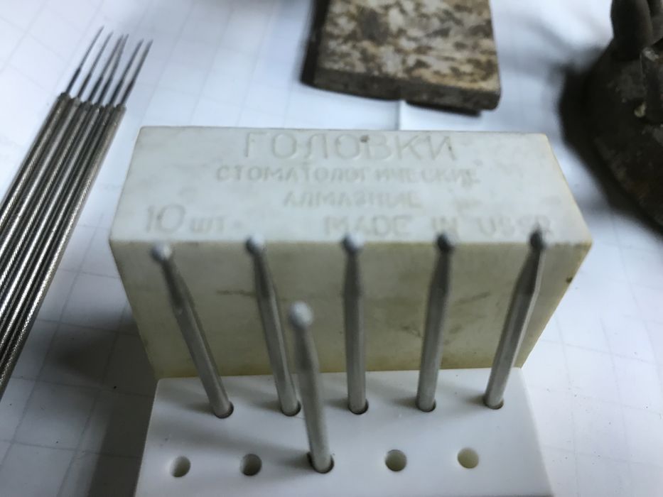 Зуботехнический стоматологический инструмент ссср, кюветы ложка