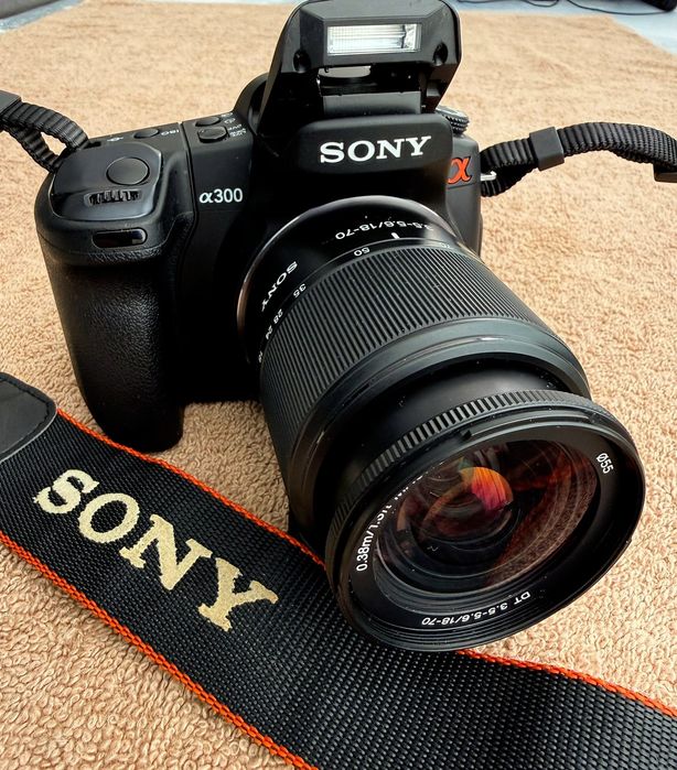 Sony Alpha A300- super lustrzanka.