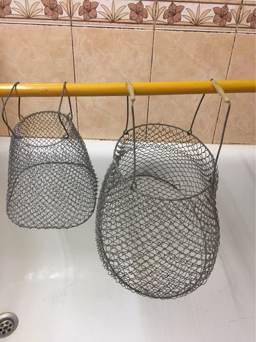 Металлические сетки авоськи для рыбы СССР