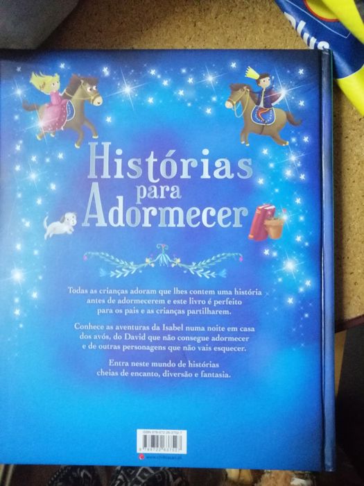 Livro de histórias para adormecer