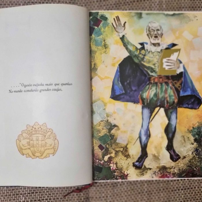 Livro "Os Lusíadas" Edição de Coleção