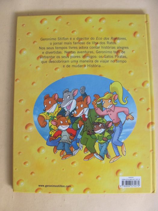 BD - À Descoberta da América de Geronimo Stilton