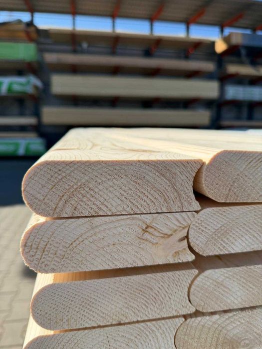 Deska Block 38x120mm do budowy saun beczek bali