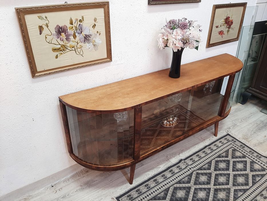 Komoda/witrynka w stylu art deco po renowacji