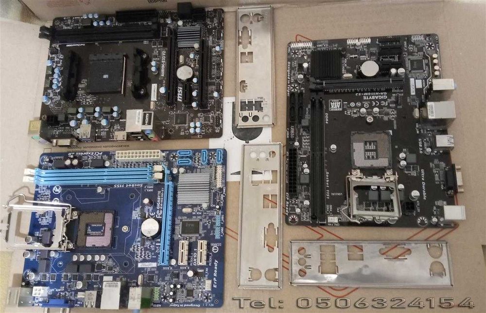 Материнская плата s1155-1150-1156-FM2+ В идеале !