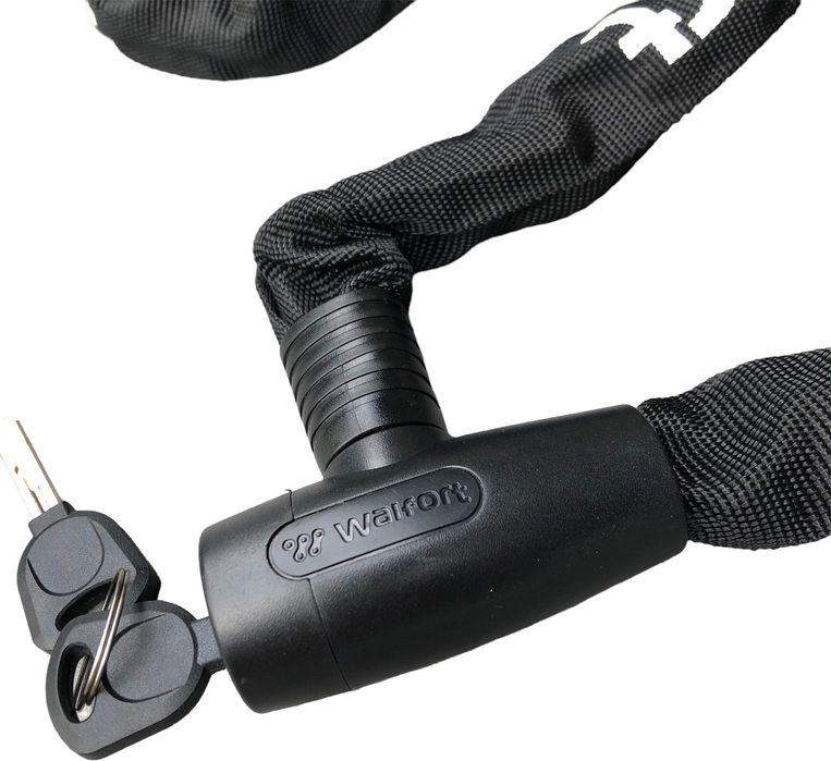 Łańcuch ochrona przed kradzieżą blokada na rower SOLIDNA 120 cm