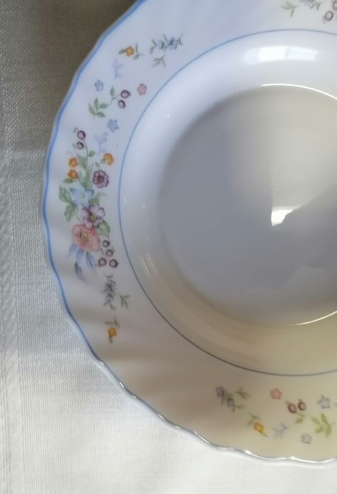 Prato de sopa e de sobremesa (Arcopal França)