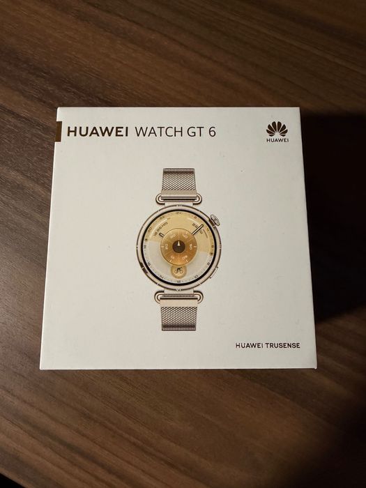 Huawei Watch GT6 Gold novo (bracelete metálica)