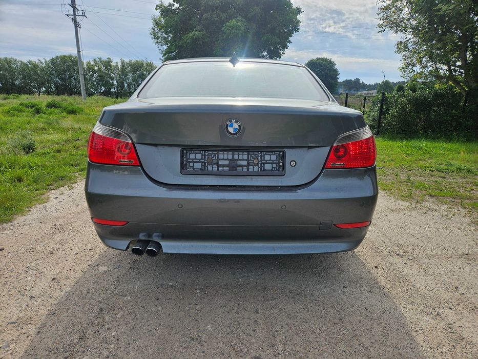 Bmw e60 54b25 192km automat 256s5 TITANGRAU wszystkie czesci!