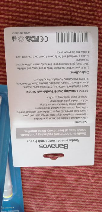 Escovas de dentes para oral B