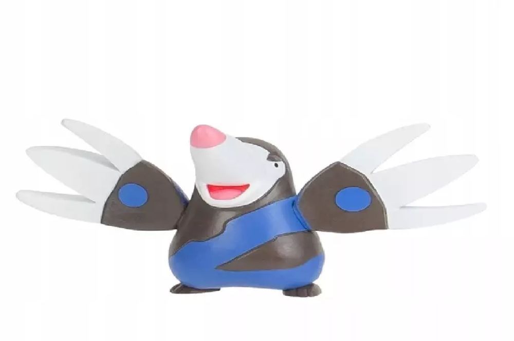 JAS POKEMON FIGURKA BITEWNA CASE DRILBUR. Jazwares. Nowy Produkt