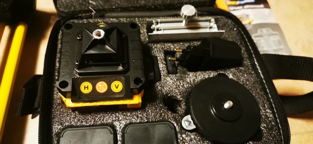 Poziomica laserowa 4d 16 Lini Zestaw Statyw