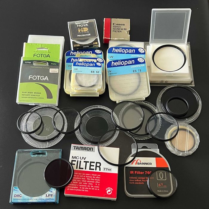 Filtros P/ Objectivas Fotográficas