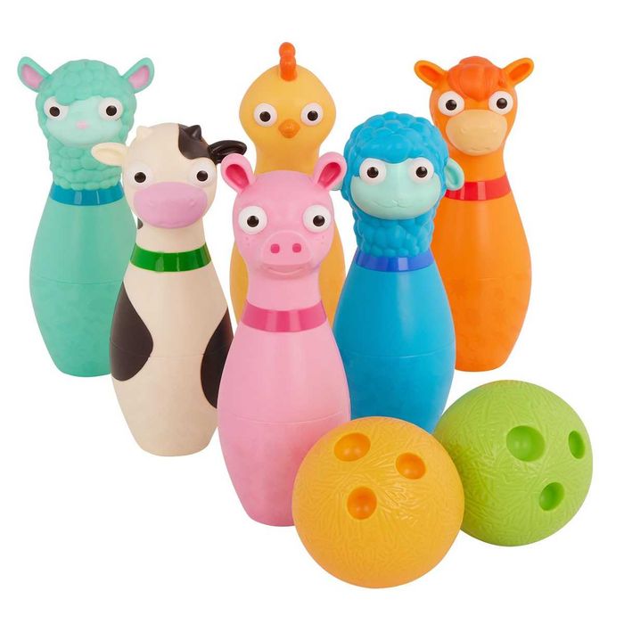 Ігровий набір для боулінгу - Весела ферма Battat