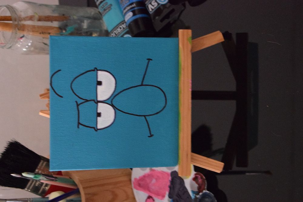 Telas pintadas a mão