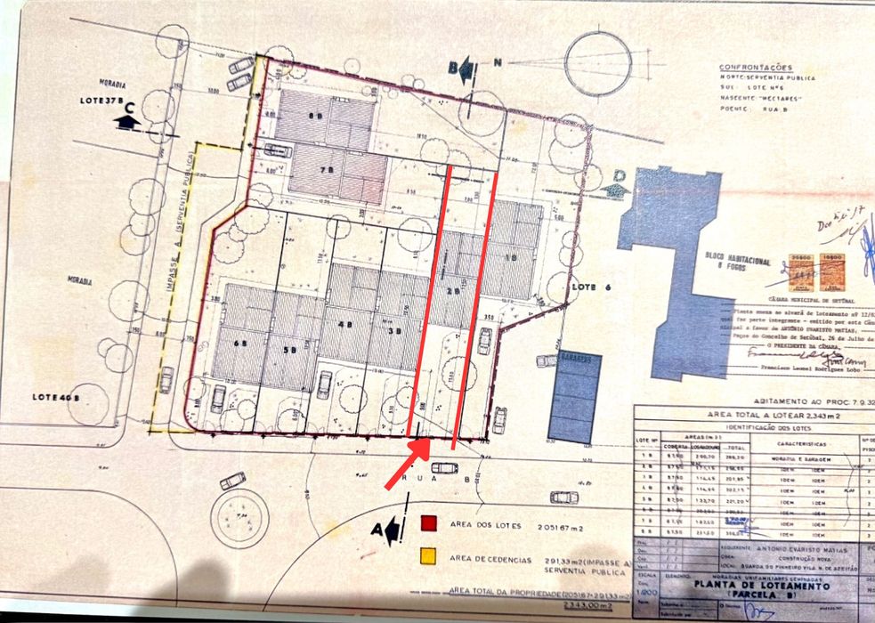 Terreno Urbano no centro de Azeitão