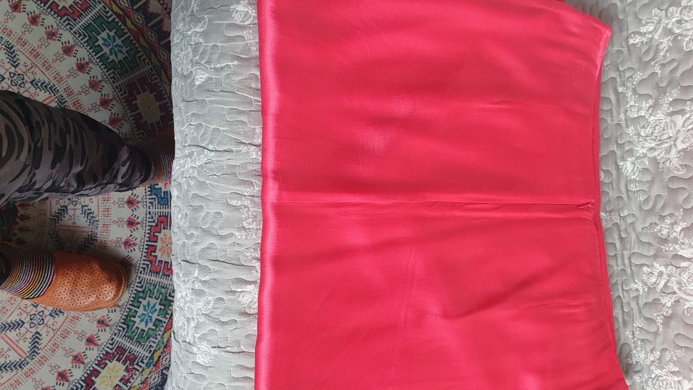 Spódnica damska koralowa