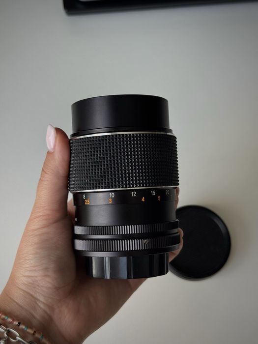 Світлосильний портретний телеоб’єктив Optomax Auto 135mm f/2.8, Японія