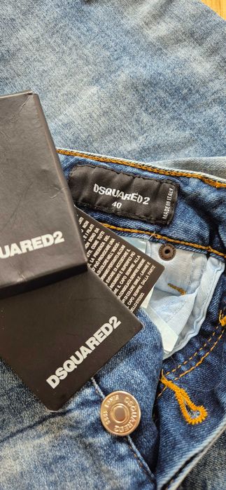 Jeansy Dsquared2, niepowtarzalne, lux, luxury, premium, rozmiar XS/34