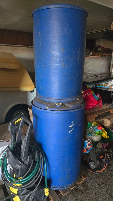 Bidões plástico de 500L e 600L