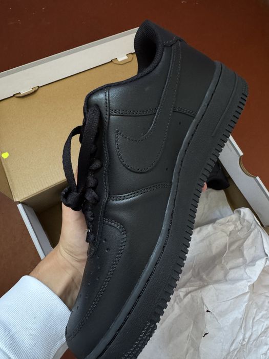 Nike air force 1 ‘07 Black оригінал 41 42 43 44/ форси чорні