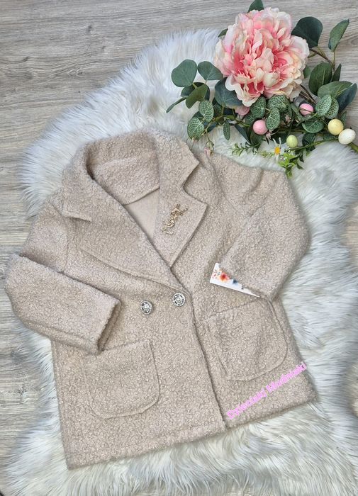 Płaszcz baranek wiosennych 98-164