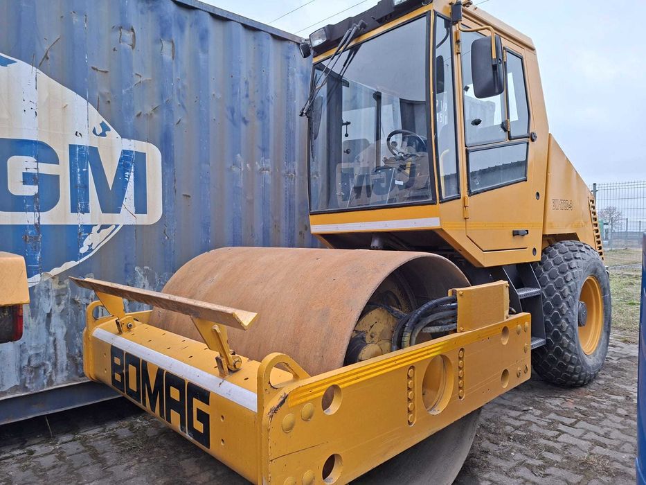 Bomag walec stalowy