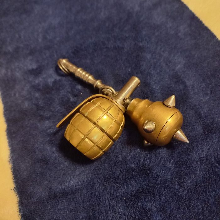 Латунный брелок колпак